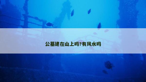 公墓建在山上吗?有风水吗