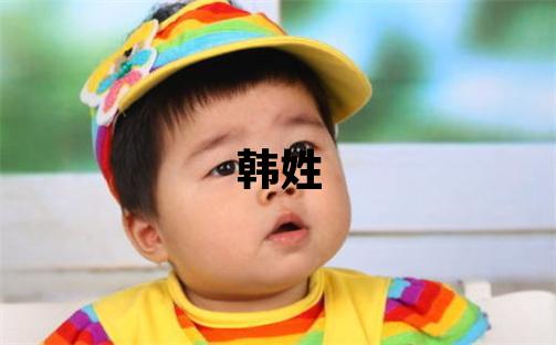 韩姓洋气的男孩名字,取什么名字好