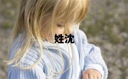 姓沈叫什么名字好 姓沈的男孩有灵气的名字
