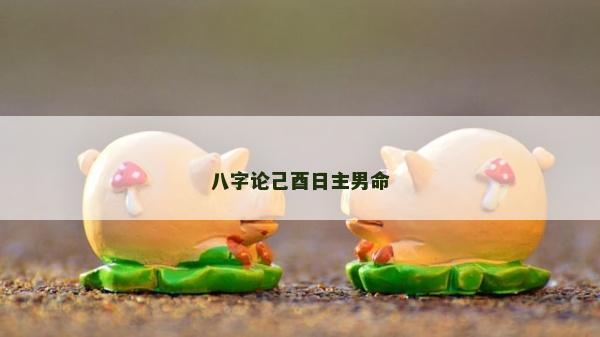 八字论己酉日主男命