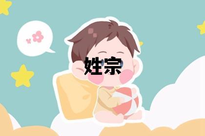 姓宗叫什么名字好 姓宗的男孩吉利的名字