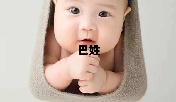 巴姓朗朗上口的男孩名字