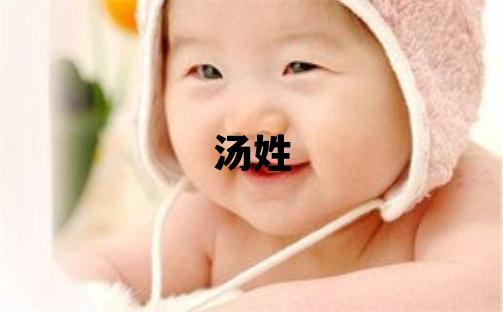 汤姓有智慧才气的女宝宝名字
