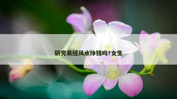 研究易经风水挣钱吗?女生