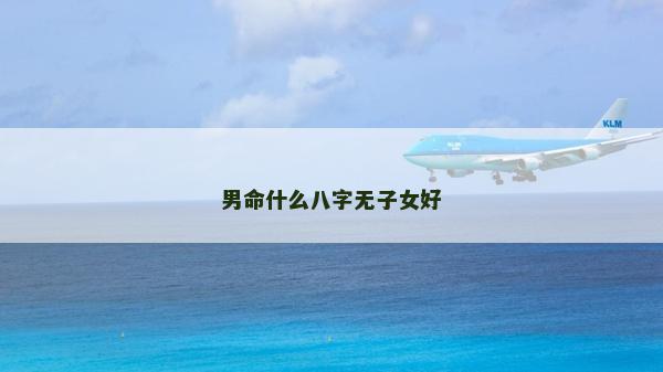 男命什么八字无子女好