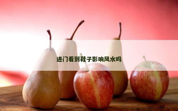 进门看到鞋子影响风水吗