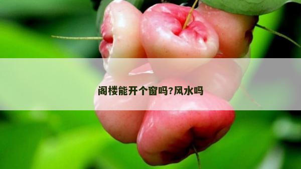 阁楼能开个窗吗?风水吗