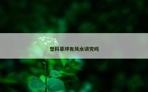 塑料草坪有风水讲究吗