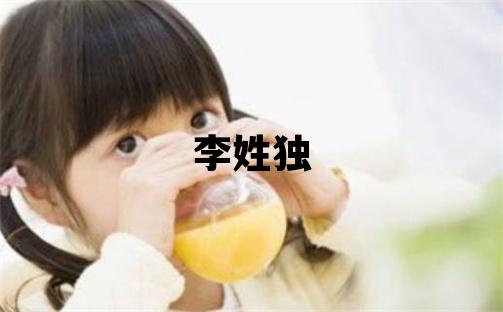 李姓独特优美的男孩名字