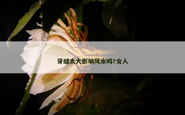 牙缝太大影响风水吗?女人