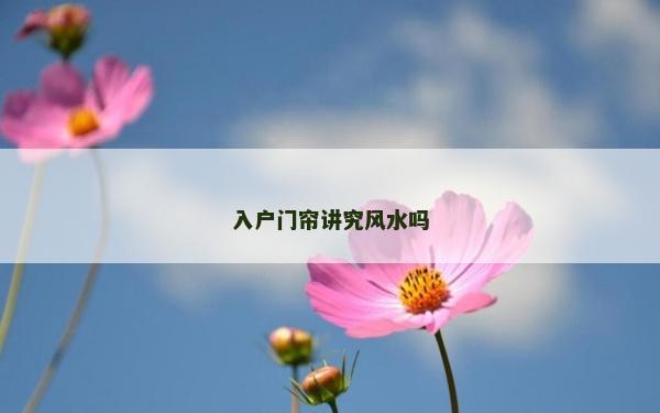 入户门帘讲究风水吗