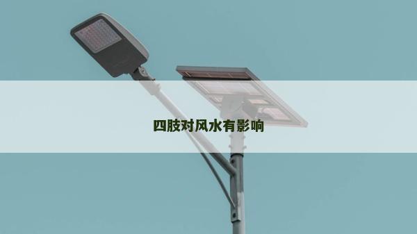 四肢对风水有影响