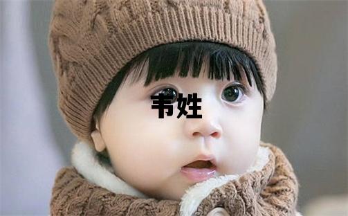 韦姓洋气的女宝宝名字