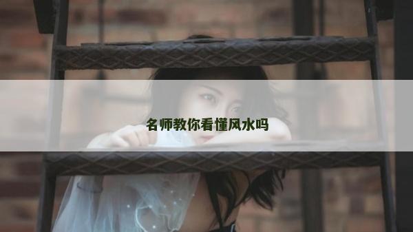 名师教你看懂风水吗