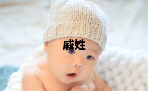 戚姓吉利的男宝宝名字