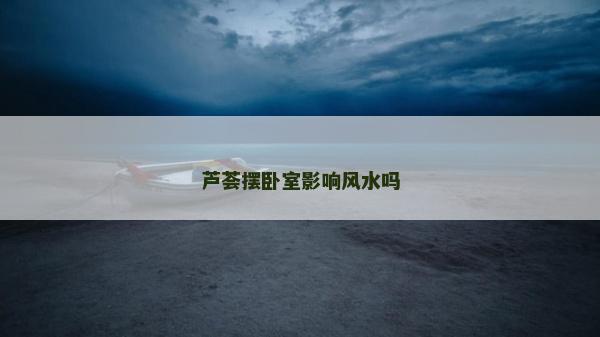 芦荟摆卧室影响风水吗