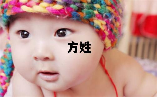 方姓有气质的男宝宝名字