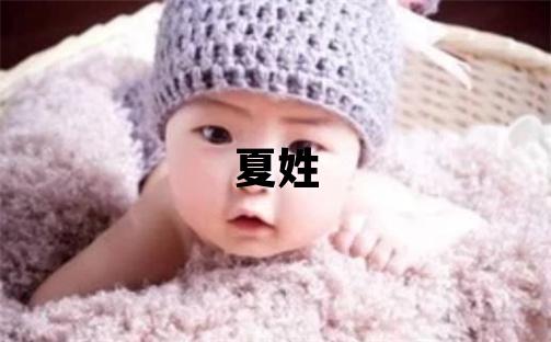 夏姓取名有气质的女宝宝名字