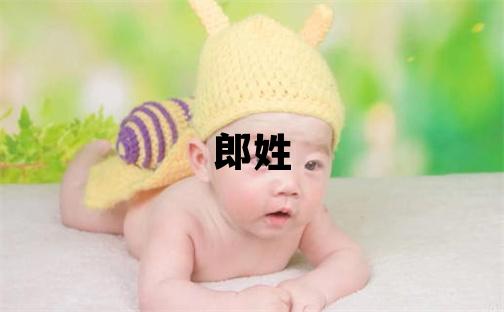 郎姓朗朗上口的男孩名字