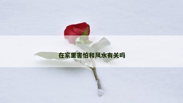 在家里害怕和风水有关吗