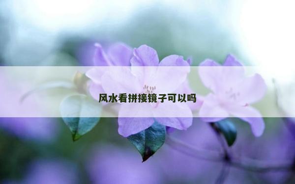 风水看拼接镜子可以吗