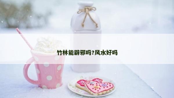 竹林能辟邪吗?风水好吗