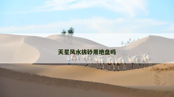 天星风水拔砂用地盘吗