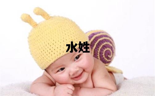 水姓吉利的男孩名字