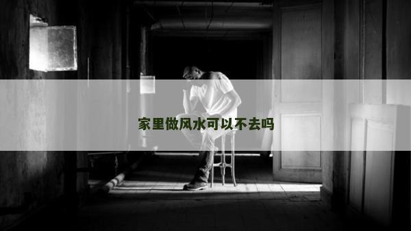 家里做风水可以不去吗