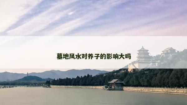 墓地风水对养子的影响大吗