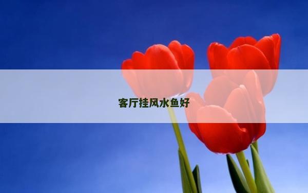 客厅挂风水鱼好