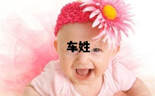 车姓吉利的女孩名字
